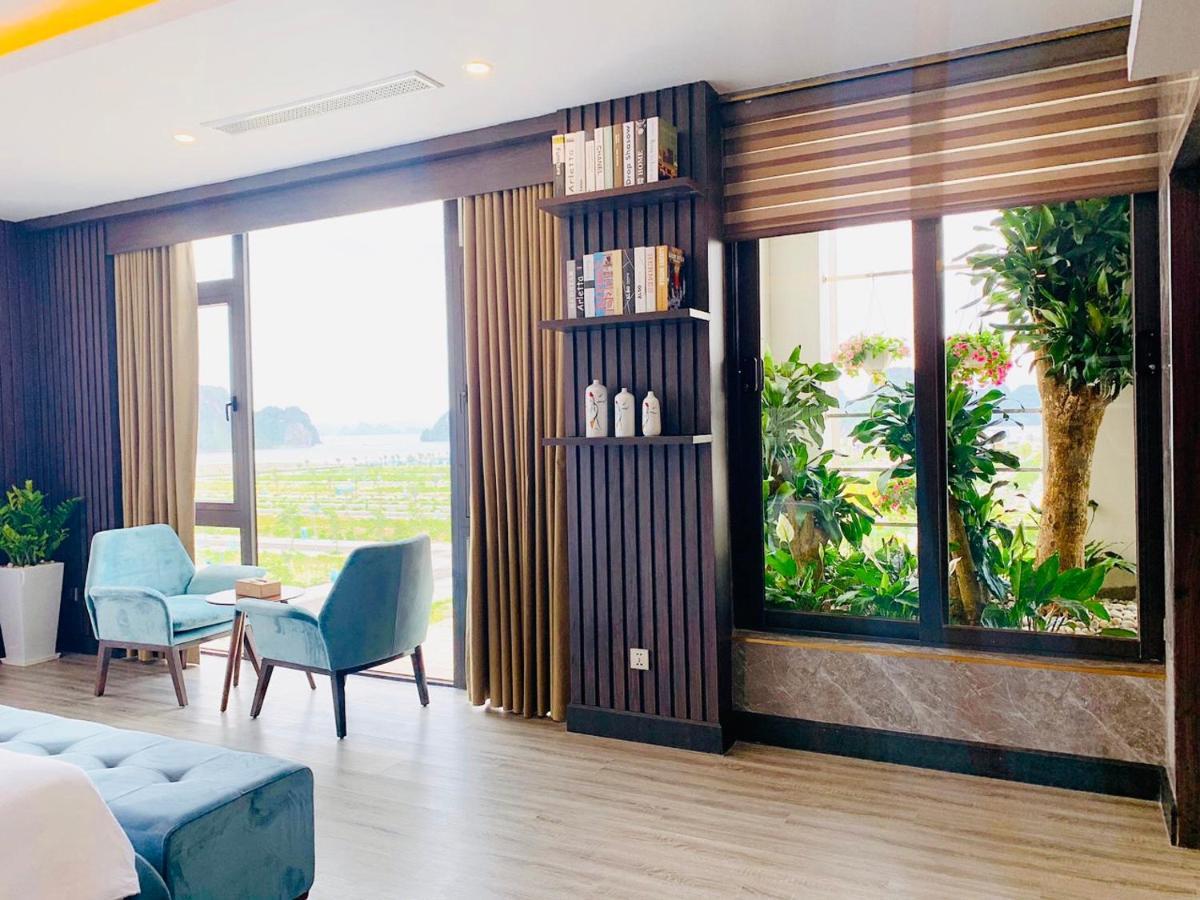 Diamond Hotel Van Don Cam Pha ภายนอก รูปภาพ