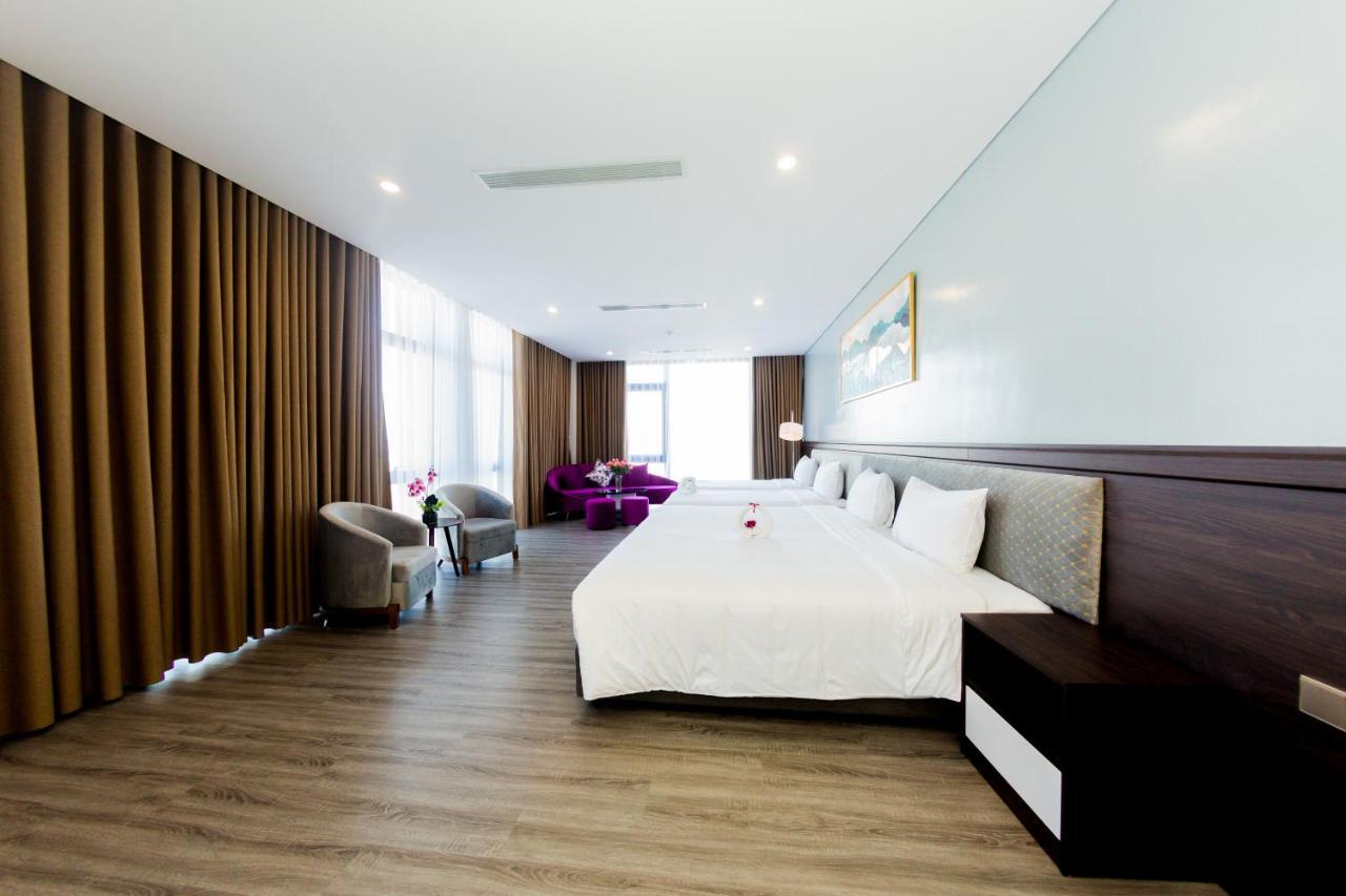 Diamond Hotel Van Don Cam Pha ภายนอก รูปภาพ
