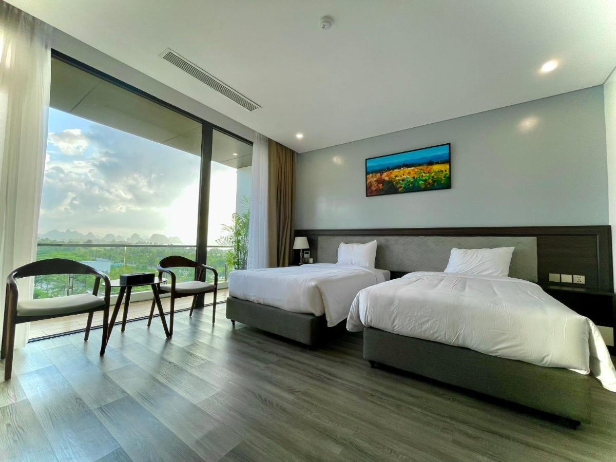 Diamond Hotel Van Don Cam Pha ภายนอก รูปภาพ